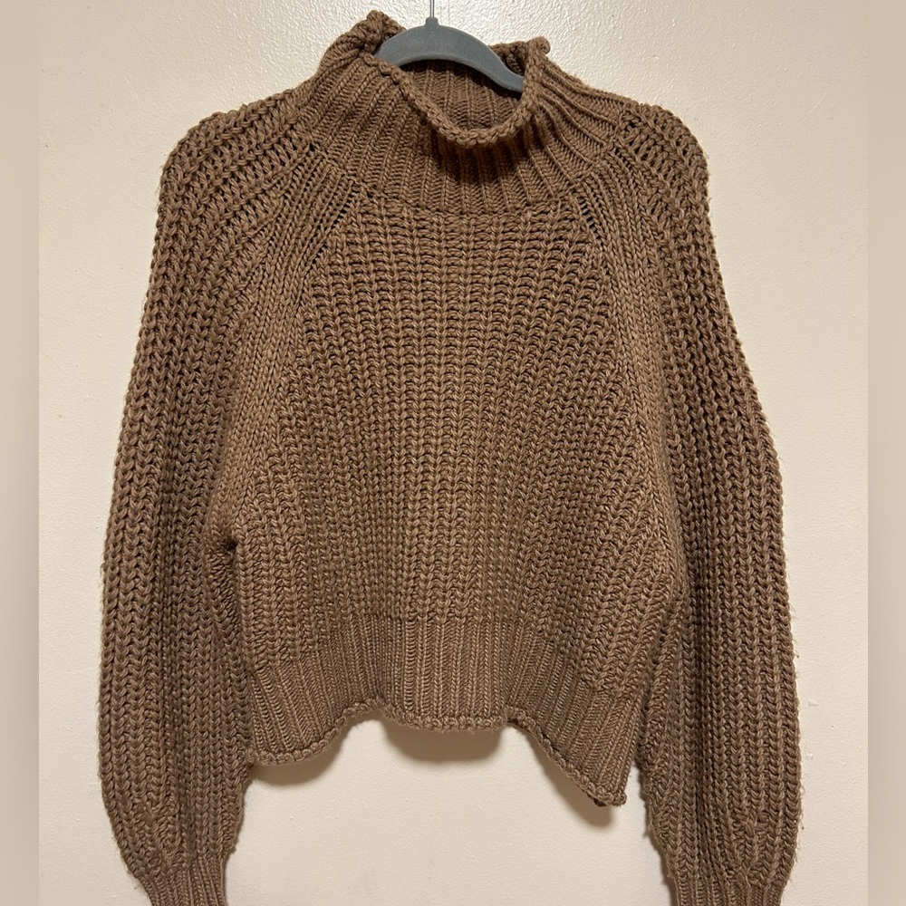 H&M Rib-Knit Turtleneck Sweater